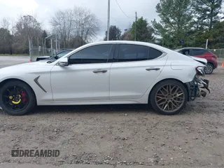 2019 Genesis G70 Dynamic with VIN KMTG34LE9KU027098, listed as a IAAI auction lot 41058372 with 71,732 mi miles and . Bid and sale history available at DreamBid. Image 15.
