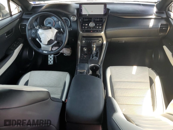 2020 Lexus NX 300 F Sport with VIN JTJSARBZ2L2164376, listed as a Copart auction lot 52861395 with 42,964 mi miles and Non repairable. Bid and sale history available at DreamBid. Image 8.