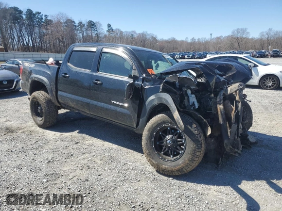 2018 Toyota Tacoma SR with VIN 5TFCZ5AN3JX128185, listed as a Copart auction lot 48668685 with 0 mi miles and Salvage Title. Bid and sale history available at carsss.com. Image 4.
