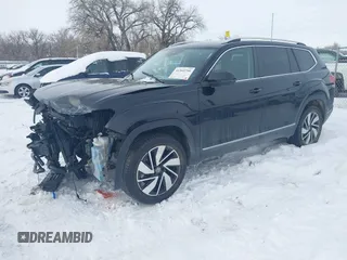 2024 Volkswagen Atlas SEL with VIN 1V2BR2CA3RC513283, listed as a IAAI auction lot 41565795 with 6,624 mi miles and . Bid and sale history available at DreamBid. Image 2.