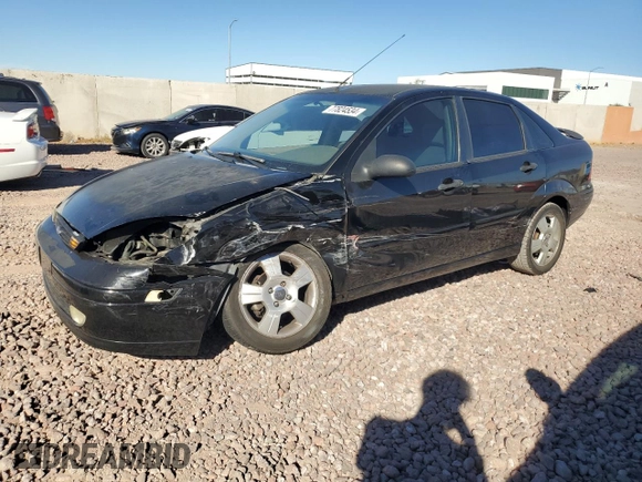 2003 Ford Focus ZTS with VIN 1FAFP38333W249101, listed as a Copart auction lot 77824534 with 163,513 mi miles and Salvage Title. Bid and sale history available at carsss.com. Image 1.