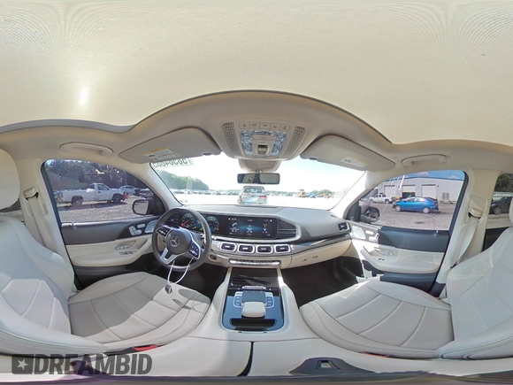 2020 Mercedes-Benz GLE 450 with VIN 4JGFB5KB6LA217594, listed as a Copart auction lot 58564685 with 80,188 mi miles and Salvage title. Bid and sale history available at DreamBid. Image 16.