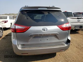2017 Toyota Sienna LE with VIN 5TDJZ3DC1HS158937, listed as a Copart auction lot 70856204 with 110,572 mi miles and Salvage title. Bid and sale history available at DreamBid. Image 6.