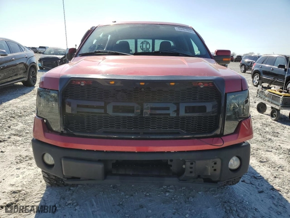 2010 Ford F-150 XL with VIN 1FTFW1CV1AFB91660, listed as a Copart auction lot 46467805 with 299,176 mi miles and Salvage Title. Bid and sale history available at carsss.com. Image 5.