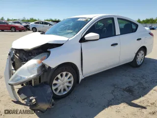 2016 Nissan Versa S Plus with VIN 3N1CN7APXGL839592, listed as a Copart auction lot 50101175 with 120,580 mi miles and Salvage Title. Bid and sale history available at carsss.com. Image 1.