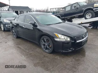 2014 Nissan Maxima SV with VIN 1N4AA5AP6EC437992, listed as a IAAI auction lot 41856233 with 69,059 mi miles and . Bid and sale history available at DreamBid. Image 1.