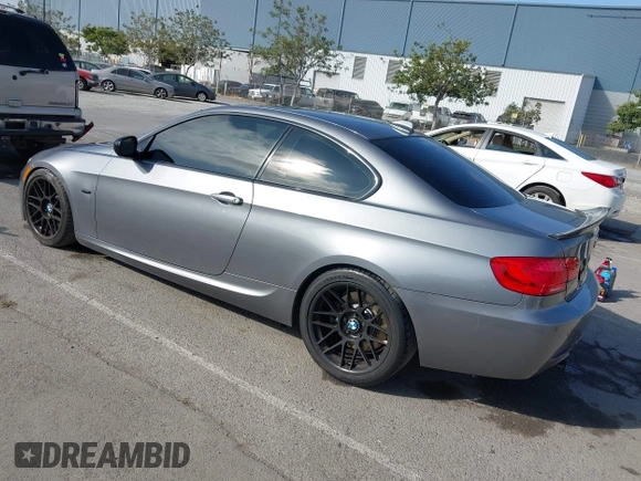2012 BMW 3 Series 335is with VIN WBAKG1C55CE839633, listed as a IAAI auction lot 42516672 with 111,320 mi miles and . Bid and sale history available at DreamBid. Image 3.