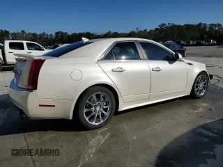 2012 Cadillac CTS Performance with VIN 1G6DK5E3XC0106880, listed as a Copart auction lot 45535805 with 122,352 mi miles and Salvage Title. Bid and sale history available at DreamBid. Image 3.