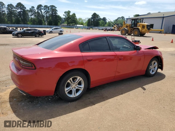 2017 Dodge Charger SE with VIN 2C3CDXBG8HH537375, listed as a Copart auction lot 53336795 with 98,620 mi miles and Salvage Title. Bid and sale history available at carsss.com. Image 3.