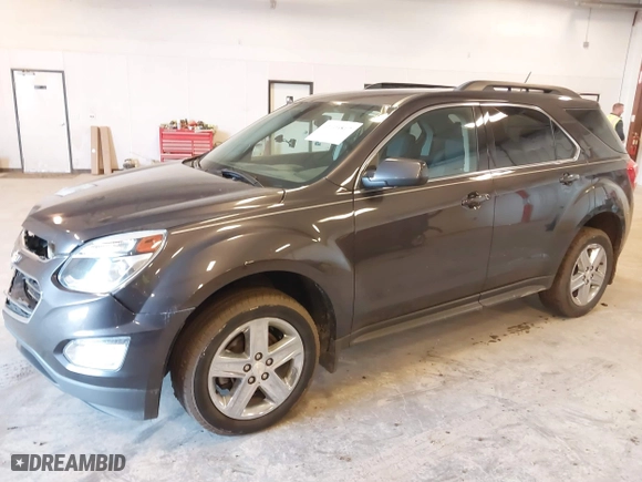 2016 Chevrolet Equinox LT with VIN 2GNFLFE37G6190685, listed as a IAAI auction lot 41704812 with 119,386 mi miles. Bid and sale history available at carsss.com. Image 2.