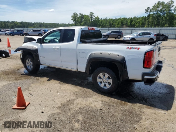 2020 Chevrolet Colorado 4WD Work Truck with VIN 1GCHTBEN5L1128355, listed as a Copart auction lot 62823624 with 62,227 mi miles and Salvage title. Bid and sale history available at DreamBid. Image 2.