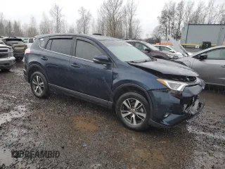 2017 Toyota RAV4 XLE with VIN JTMWFREV0HJ718137, listed as a Copart auction lot 49931375 with 192,980 mi miles and Salvage Title. Bid and sale history available at carsss.com. Image 4.