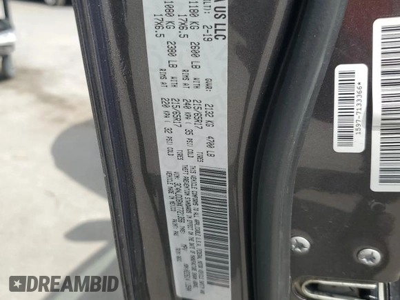2019 Jeep Compass Trailhawk with VIN 3C4NJDDBXKT721356, listed as a Copart auction lot 60003045 with 164,864 mi miles and Clean title. Bid and sale history available at DreamBid. Image 13.