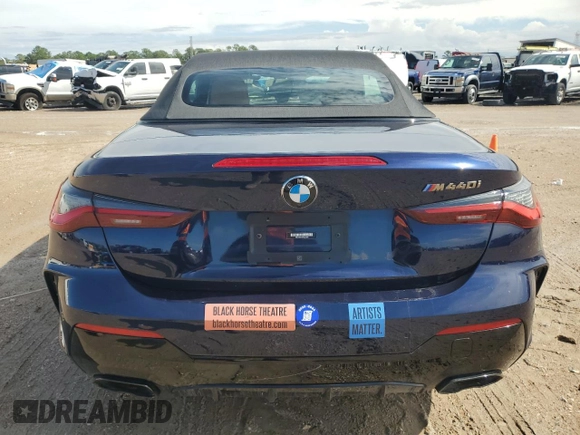 2023 BMW 4 Series M440i with VIN WBA53AT06PCL25904, listed as a Copart auction lot 78421284 with Not Provided miles and Non Repairable. Bid and sale history available at DreamBid. Image 6.