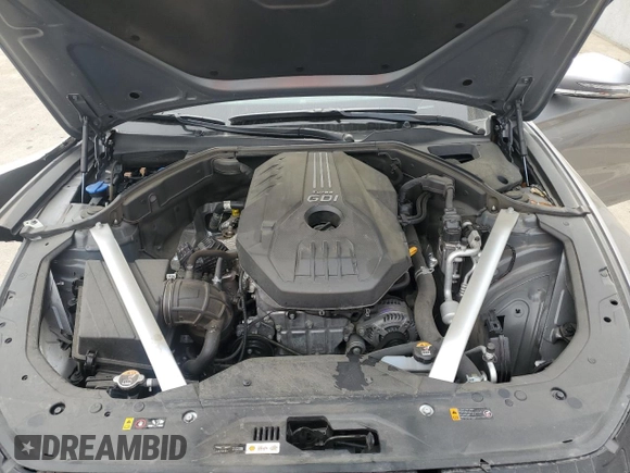 2023 Genesis G70 2.0T with VIN KMTG34TA0PU123657, listed as a Copart auction lot 72560954 with 26,678 mi miles and Salvage Title. Bid and sale history available at carsss.com. Image 11.