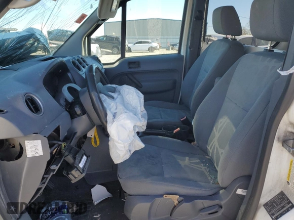 2013 Ford Transit Connect XL with VIN NM0LS6AN8DT175957, listed as a Copart auction lot 82592634 with 0 mi miles and Salvage Title. Bid and sale history available at carsss.com. Image 7.
