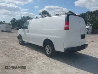 2016 Chevrolet Express Cargo Van with VIN 1GCWGAFF9G1174306, listed as a IAAI auction lot 42028351 with 154,646 mi miles. Bid and sale history available at carsss.com. Image 3.