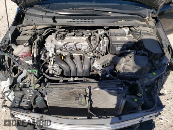 2021 Toyota Corolla L with VIN 5YFDPMAE3MP204009, listed as a Copart auction lot 48236975 with 55,558 mi miles and Salvage Title. Bid and sale history available at carsss.com. Image 11.