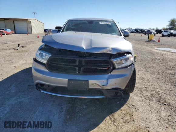2020 Dodge Durango SXT Plus with VIN 1C4RDHAG7LC166394, listed as a Copart auction lot 81636064 with 100,021 mi miles and Salvage Title. Bid and sale history available at carsss.com. Image 5.