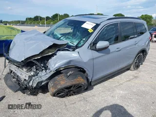 2022 Honda Pilot Special Edition with VIN 5FNYF5H20NB023811, listed as a IAAI auction lot 40612518 with Not Provided miles and . Bid and sale history available at carsss.com. Image 2.