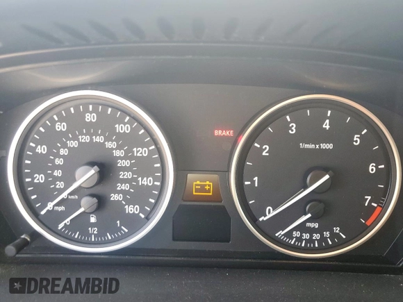 2010 BMW 5 Series 528i with VIN WBANU5C56AC460792, listed as a Copart auction lot 52634305 with Not Provided miles and Salvage Title. Bid and sale history available at carsss.com. Image 9.