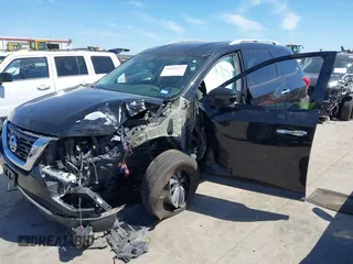 2019 Nissan Pathfinder Platinum with VIN 5N1DR2MM2KC610110, listed as a IAAI auction lot 41811572 with 55,459 mi miles and . Bid and sale history available at DreamBid. Image 2.