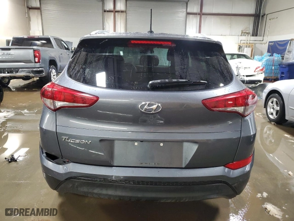 2017 Hyundai Tucson SE Plus with VIN KM8J33A42HU253450, listed as a Copart auction lot 49821415 with 84,311 mi miles and Salvage Title. Bid and sale history available at carsss.com. Image 6.