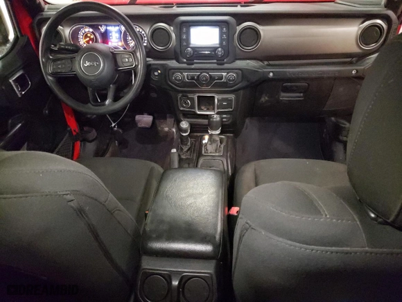 2018 Jeep Wrangler Sport S with VIN 1C4GJXAN2JW291971, listed as a Copart auction lot 51155765 with 98,763 mi miles and Salvage Title. Bid and sale history available at carsss.com. Image 8.