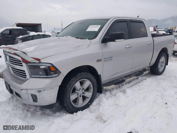 2015 Ram 1500 Big Horn with VIN 1C6RR7LTXFS757343, listed as a IAAI auction lot 41270522 with 164,858 mi miles. Bid and sale history available at carsss.com. Image 17.