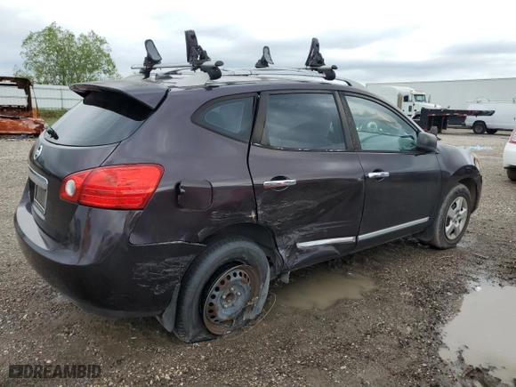 2015 Nissan Rogue Select S with VIN JN8AS5MT9FW162154, listed as a Copart auction lot 50426655 with 88,336 mi miles and Salvage Title. Bid and sale history available at carsss.com. Image 3.
