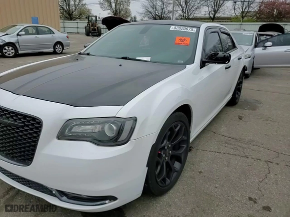 2019 Chrysler 300 with VIN 2C3CCABG4KH618056, listed as a Copart auction lot 52820675 with 0 mi miles and Salvage Title. Bid and sale history available at carsss.com. Image 11.