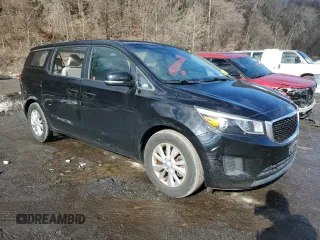 2017 Kia Sedona L with VIN KNDMA5C12H6291724, listed as a Copart auction lot 43546065 with 68,271 mi miles and Salvage Title. Bid and sale history available at carsss.com. Image 4.