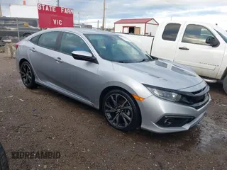 2019 Honda Civic Sport with VIN 2HGFC2F81KH532366, listed as a IAAI auction lot 42074545 with 140,461 mi miles and . Bid and sale history available at DreamBid. Image 1.