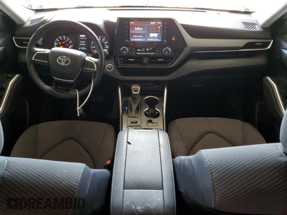 2021 Toyota Highlander L with VIN 5TDBZRBHXMS532381, listed as a Copart auction lot 52785915 with 79,220 mi miles and Salvage title. Bid and sale history available at DreamBid. Image 8.