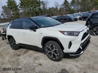 2021 Toyota RAV4 Prime XSE with VIN JTMEB3FV6MD071769, listed as a Copart auction lot 49163285 with 35,677 mi miles and Salvage Title. Bid and sale history available at carsss.com. Image 4.