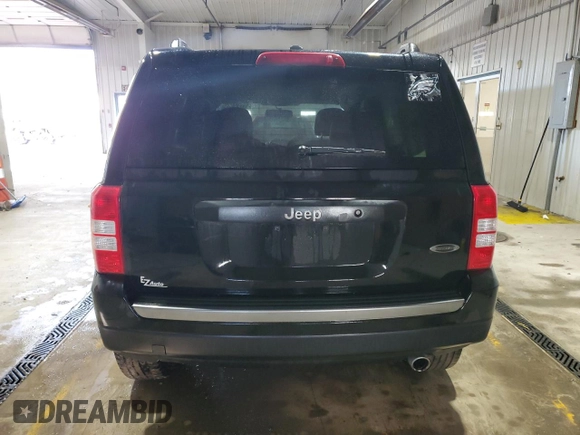 2017 Jeep Patriot Sport SE with VIN 1C4NJPBA2HD201176, listed as a Copart auction lot 44499025 with 92,182 mi miles and Salvage Title. Bid and sale history available at carsss.com. Image 6.