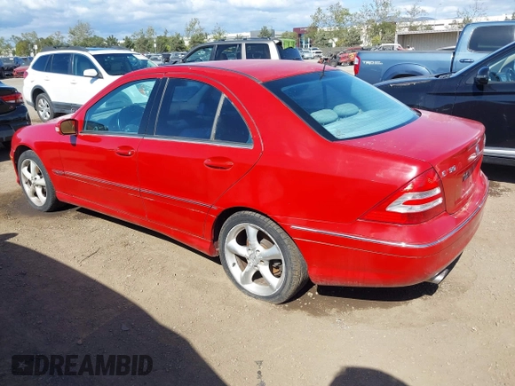 2005 Mercedes-Benz C 230 Kompressor with VIN WDBRF40JX5F623313, listed as a IAAI auction lot 42025177 with 124,109 mi miles and . Bid and sale history available at DreamBid. Image 3.