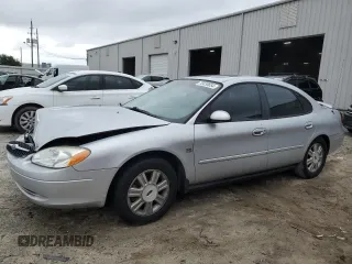 2003 Ford Taurus SEL Deluxe with VIN 1FAFP56S33G176389, listed as a Copart auction lot 70430654 with 222,085 mi miles and Salvage Title. Bid and sale history available at carsss.com. Image 1.