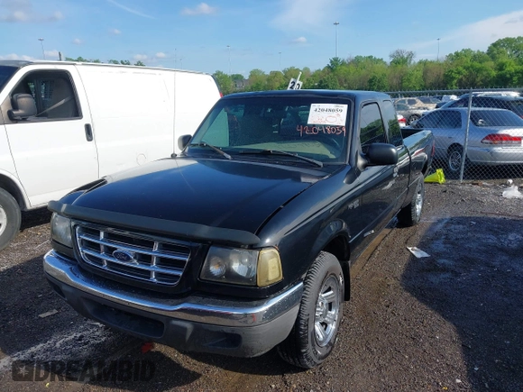 2002 Ford Ranger XLT Appearance with VIN 1FTYR44E72PA64505, listed as a IAAI auction lot 42048059 with 382,344 mi miles. Bid and sale history available at carsss.com. Image 6.