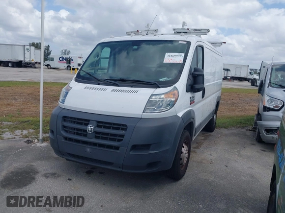 2018 Ram ProMaster Cargo with VIN 3C6TRVAG6JE153381, listed as a IAAI auction lot 41869997 with 75,110 mi miles and . Bid and sale history available at DreamBid. Image 17.