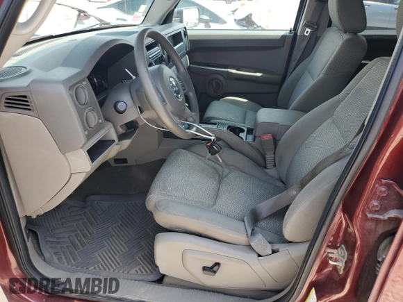 2006 Jeep Commander z VIN 1J8HH48K66C369227, wystawiony jako Copart lot #53723565 z przebiegiem 193 303 mil mil oraz Szkoda całkowita • Salvage title. Historia ofert i sprzedaży dostępna na DreamBid. Obrazek 7.