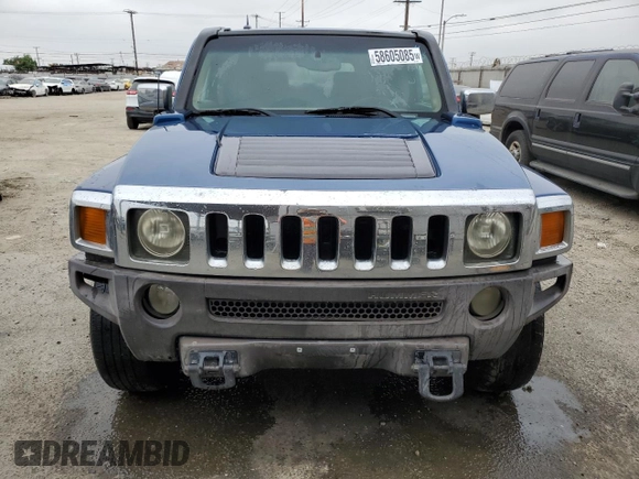 2006 Hummer H3 z VIN 5GTDN136X68162259, wystawiony jako Copart lot #58605085 z przebiegiem 220 981 mil mil oraz Tytuł czysty. Historia ofert i sprzedaży dostępna na DreamBid. Obrazek 5.