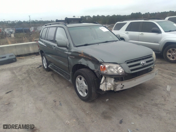 2006 Toyota Highlander w/3rd Row with VIN JTEEP21A960146311, listed as a IAAI auction lot 41531723 with 145,195 mi miles. Bid and sale history available at carsss.com. Image 6.