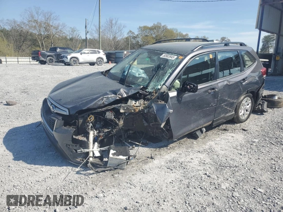 2021 Subaru Forester with VIN JF2SKADC6MH476114, listed as a Copart auction lot 50983945 with 0 mi miles and Salvage Title. Bid and sale history available at carsss.com. Image 1.