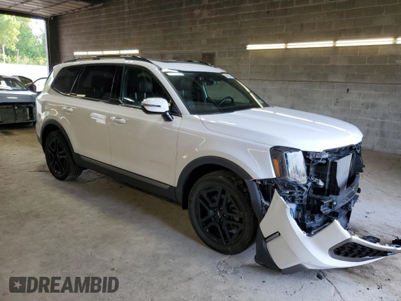 2023 Kia Telluride SX с VIN 5XYP5DGC5PG370260, выставлен на аукционе Copart как лот 63493905 с пробегом 27 286 миль миль и Списание • Salvage title. История ставок и продаж доступна на DreamBid. Изображение 4.