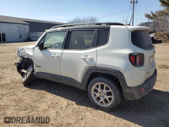 2021 Jeep Renegade Limited with VIN ZACNJDD14MPN00270, listed as a Copart auction lot 48461645 with 82,883 mi miles and Non repairable. Bid and sale history available at DreamBid. Image 2.