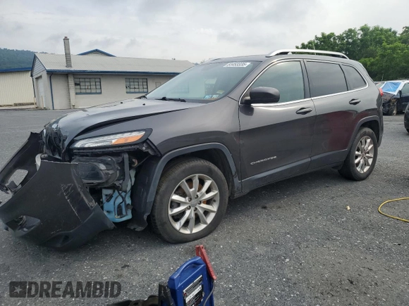 2016 Jeep Cherokee Limited z VIN 1C4PJMDB9GW221327, wystawiony jako Copart lot #64453335 z przebiegiem 139 143 mil mil oraz Szkoda całkowita • Salvage title. Historia ofert i sprzedaży dostępna na DreamBid. Obrazek 1.