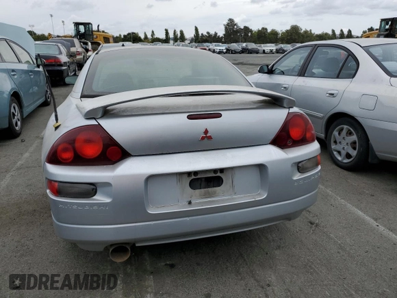 2000 Mitsubishi Eclipse RS with VIN 4A3AC34G2YE038345, listed as a Copart auction lot 68143674 with 223,846 mi miles and Salvage Title. Bid and sale history available at carsss.com. Image 6.
