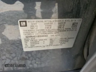 2011 Cadillac SRX Luxury Collection z VIN 3GYFNAEY3BS565364, wystawiony jako Copart lot #54127835 z przebiegiem 147 880 mil mil oraz Szkoda całkowita • Salvage title. Historia ofert i sprzedaży dostępna na DreamBid. Obrazek 13.