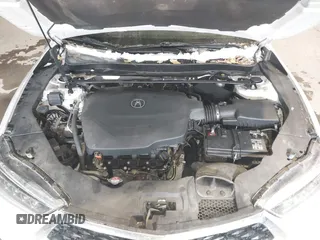 2018 Acura TLX with VIN 19UUB2F38JA008143, listed as a IAAI auction lot 41161669 with 105,483 mi miles. Bid and sale history available at carsss.com. Image 10.